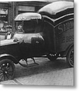 Novelty Bread Van Metal Print