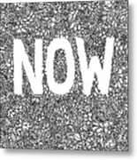 Now Doodles Metal Print