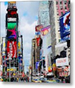 New York City Midtown Metal Print