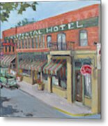 Occidental Hotel Metal Print