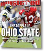 Ohio State University Maurice Clarett Sports Illustrated Cover Metal Print