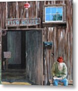 Old Fish House Afternoon Metal Print