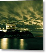Old Harbour Of Marseille By Sunset Metal Print
