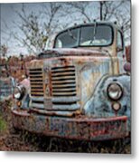 Old Reo Gold Comet Metal Print