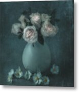 Old Roses Metal Print