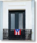 Old San Juan - Window Metal Print