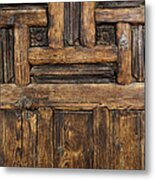 Old Wooden Door Metal Print