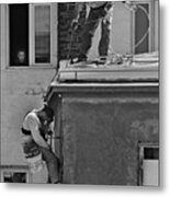 On The Roof Metal Print