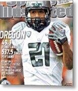 Oregon State University Vs University Of Oregon Sports Illustrated Cover Metal Print