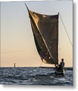 Out On The Ocean Metal Print