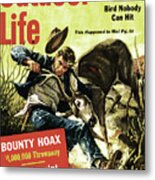 Outdoor Life Magazine Cover December 1960 Metal Print