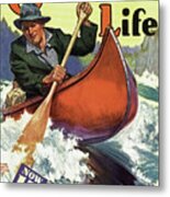 Outdoor Life Magazine Cover May 1938 Metal Print