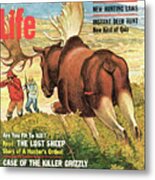 Outdoor Life Magazine Cover September 1964 Metal Print