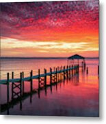 Outer Banks North Carolina Sunset Seascape Photography Duck Nc Metal Print