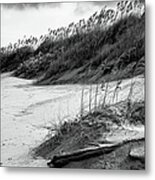 Outer Banks Sea Oats And Dunes Metal Print