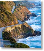 Pacific Coast Highway Highway 1 Metal Print