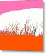 Pamamaroo Sunset #4 - Pop Art Metal Print