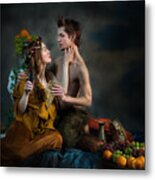 Pan And Psyche Metal Print