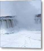Panoramic View Niagara Falls Metal Print