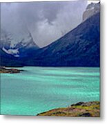 Patagonia Glacial Lake Metal Print