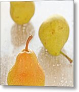 Pears Metal Print