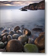 Pebble Beach Metal Print