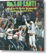 Penn State Gregg Garrity, 1983 Sugar Bowl Sports Illustrated Cover Metal Print