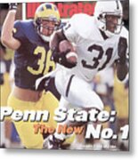 Penn State University Freddie Scott Sports Illustrated Cover Metal Print