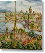 Peter And Paul's Fortress Metal Print
