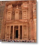 Petra, Jordan - The Treasury Metal Print