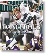 Philadelphia Eagles Desean Jackson, 2009 Nfc Wild Card Sports Illustrated Cover Metal Print