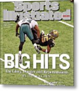 Philadelphia Eagles Sheldon Brown, 2007 Nfc Divisional Sports Illustrated Cover Metal Print
