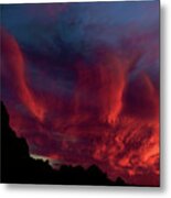 Phoenix Risen Metal Print