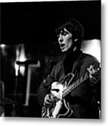 Photo Of Beatles And George Harrison Metal Print