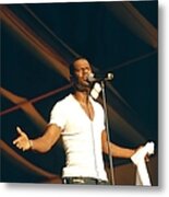 Photo Of Brian Mcknight Metal Print