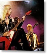 Photo Of Judas Priest And Kk Downing Metal Print
