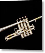 Piccolo Trumpet Metal Print