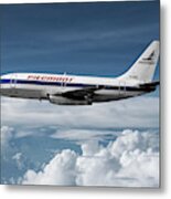 Piedmont Airlines Boeing 737 Metal Print