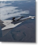 Piggyback X-15-3 Rocket Plane Metal Print