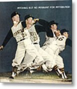 Pittsburgh Pirates Roy Face Sports Illustrated Cover Metal Print