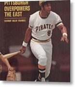 Pittsburgh Pirates Willie Stargell... Sports Illustrated Cover Metal Print
