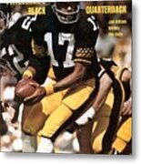 Pittsburgh Steelers Qb Joe Gilliam... Sports Illustrated Cover Metal Print