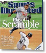 Playoff Scramble Whos Out, Whos In Sports Illustrated Cover Metal Print
