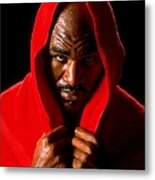 Portrait Of Evander Holyfield Metal Print