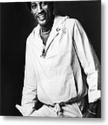 Portrait Of Soul Singer And Songwriter Metal Print