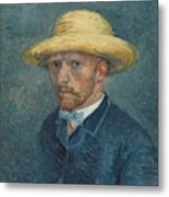 Portrait Of Theo Van Gogh. Metal Print