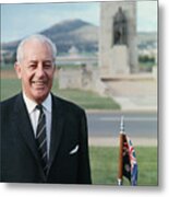 Prime Minister Harold Holt Metal Print