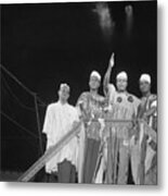 Prime Minister Nkrumah At Statehood Metal Print