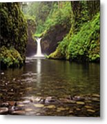 Punchbowl Falls, Columbia Gorge Metal Print