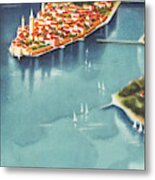 Rab Isle Metal Print